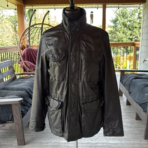 Gap Edition | Leather Jacket - Picture 1 of 13